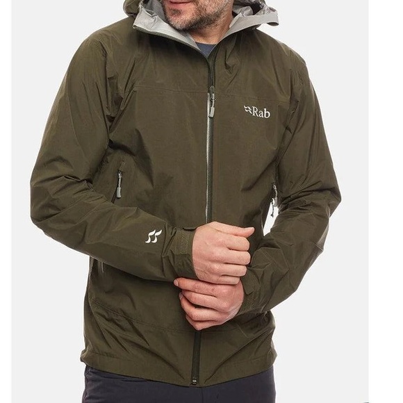 Rab Men's Meridian Lightweight Waterproof Gortex Jacket - Picture 1 of 4
